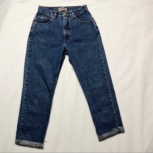 Vintage High Waisted Wedgie Style Denim Jeans